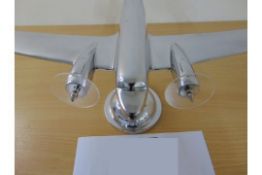 DESK TOP MODEL DAKOTA DC3 POLISHED ALUMINIUM ON BASE