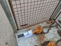 Pro Lift lever Block Chain Hoist from MoD