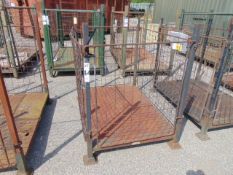 Steel Stacking Stillage with removeable sides and corner posts