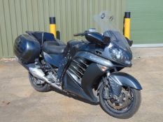 UK Police 2015 Kawasaki 1400 GTR Motorbike