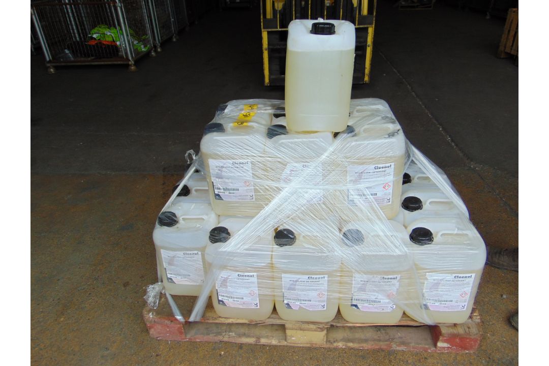 Unissued 25 x 10 Litre Drums of Cleenol MoD Solvent Detergents High Specification - Image 2 of 5