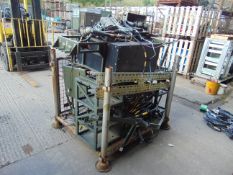 1 x Stillage of Land Rover Bowman Radio Fitting kit, Harness etc