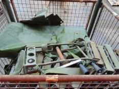 12 x D10 Cable Drum Reels and Canvas Sheets