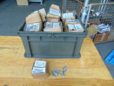 36 x 50 Boxes (1800 ) of Cavity Wall Fixing Screws No 2A from MoD
