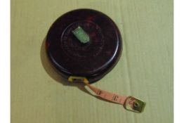 AM BAKALITE ROYAL DOCK YARD FABRIC TAPE MEASURE