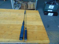 2x Land Rover Snatch Antennas