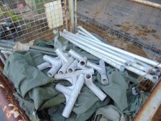 1 x Stillage of British Army Tents, Alloy Poles Angles etc