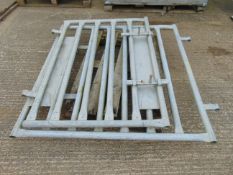 1 x Pair of HD Galvanised Gates