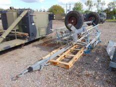 50ft Single Axle Aerial/Communication lattice mast Trailer