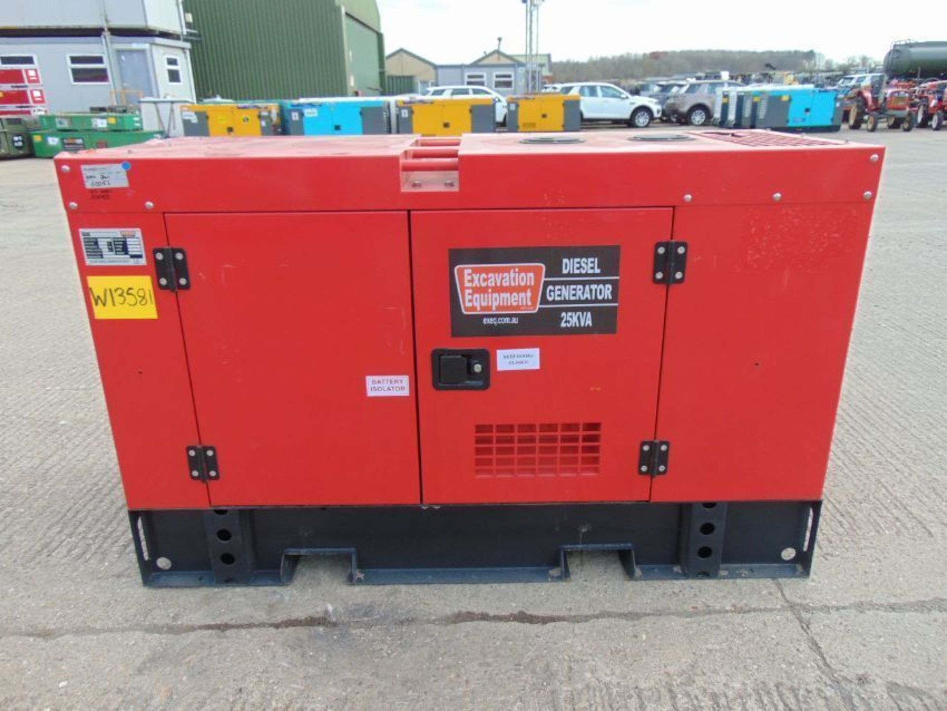 2022 UNISSUED 25 KVA 3 Phase Silent Diesel Generator Set - Image 4 of 17