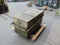 1x Large Aluminium Vehicle Tool Box ideal for Pick up etc with carry handles.