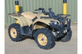Military Specification Yamaha Grizzly 450 4 x 4 ATV Quad Bike