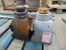 2 x Tangye M20 Mastiff 20 Ton Jacks