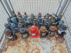27x Various Hydraulic Jacks 20ton, 10ton and 3ton
