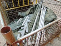1x Stillage of British Army Tentage, Poles and Angles etc