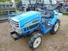 Iseki Landhope 127 4WD Compact Tractor c/w Rotovator ONLY 591 HOURS!