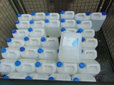 35 x Unissued 5 Litre Cans of 1 Drop Instant Hand Sanitiser MoD Reserve Stock