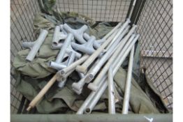 1 x Stillage British Army Tents Poles, Angles Pegs etc