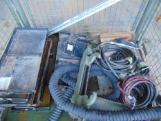 1 x Stillage of Track Clamps, Air Lines, Land Rover Battery Trays, Weapon Tray etc