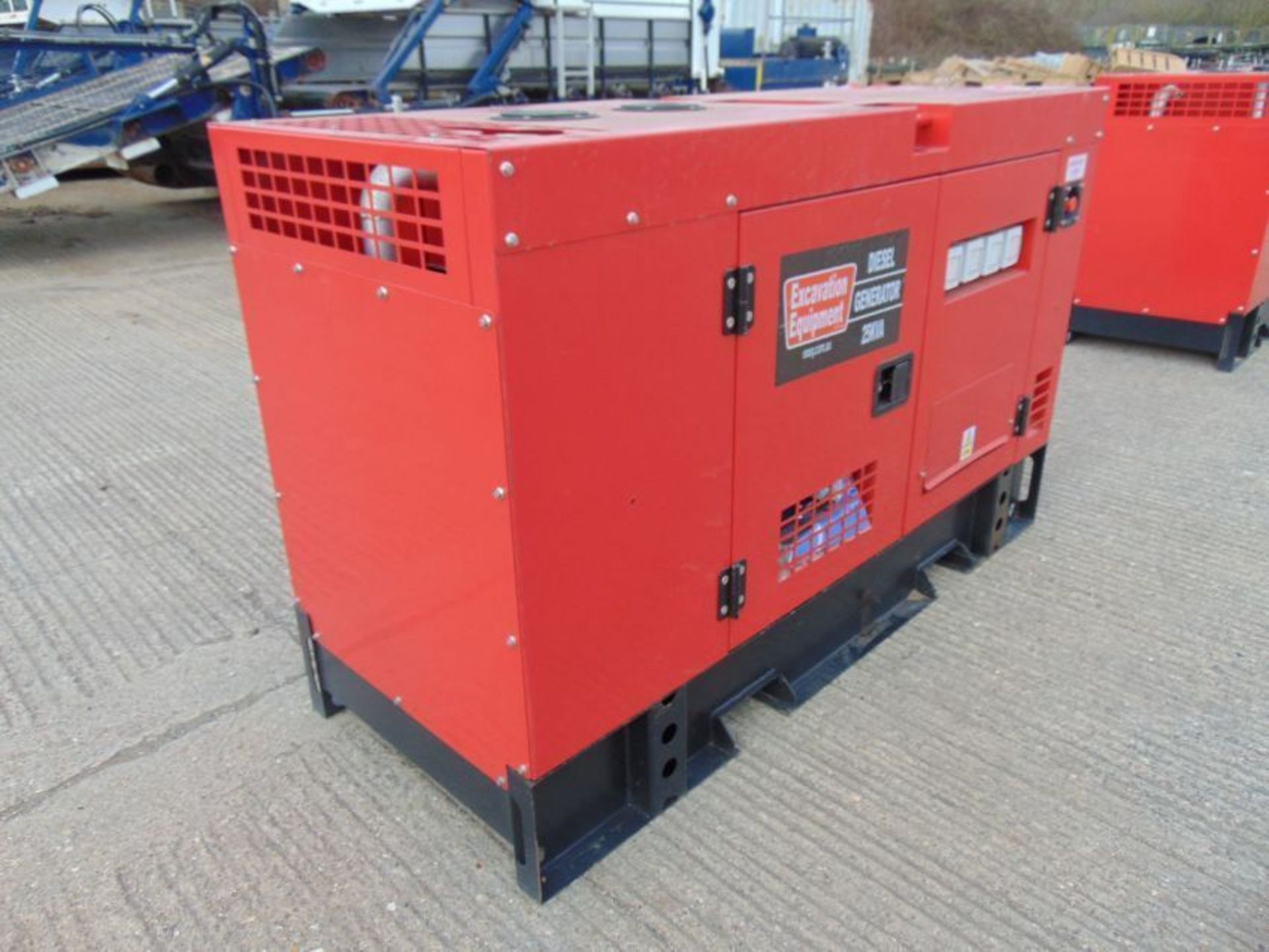 2022 UNISSUED 25 KVA 3 Phase Silent Diesel Generator Set - Image 2 of 17