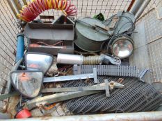 1 x Stillage Ammo Trays, D10 Cable Reels, Spot Lights, Mirrors, Tools etc