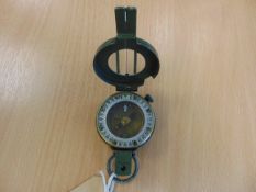 British Army Stanley London Prismatic Compass in Mils, Nato Marks