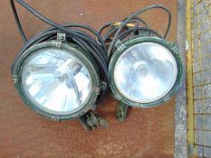 2 x AFV Spotlights, FV432, Ferret, Land Rover, etc
