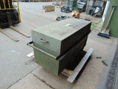 1x Large Aluminium Vehicle Tool Box ideal for Pick up etc with carry handles