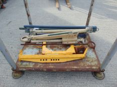 1x Stillage of A.Bars, Engine Lifting Frame etc