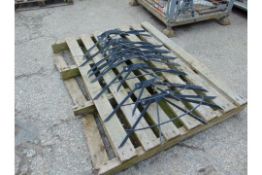 8 x Anti Climbing Spikes for Antennas, Power Poles etc