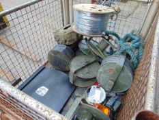1 x Stillage D10 Cable and Reels, Headlamp, Filters, Tools, Mud Flaps, etc