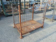Steel Stacking Stillage with removeable sides and corner posts