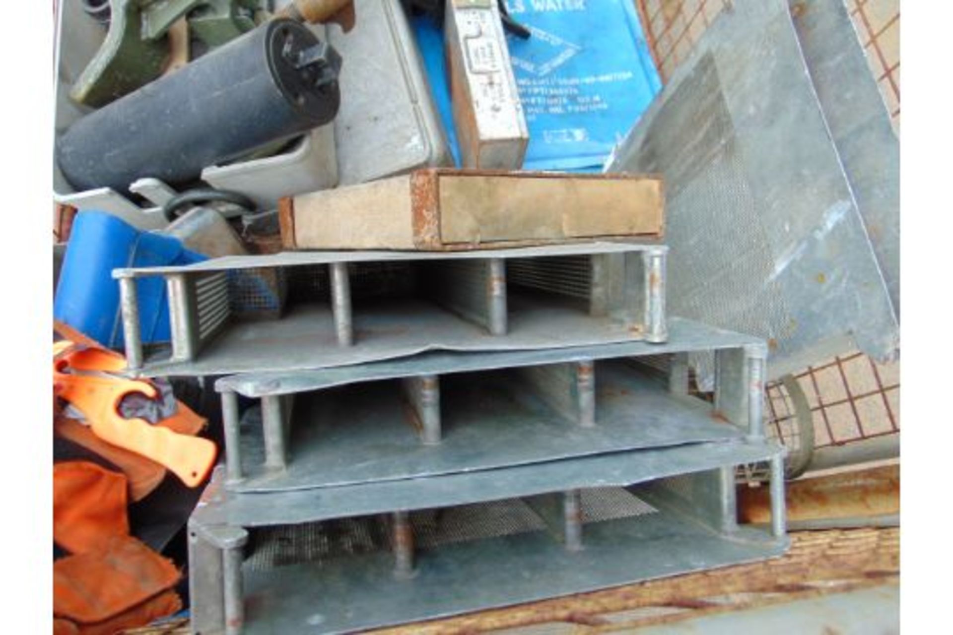 1x Stillage CVRT Track Links, Search Light Ammo Tins etc - Image 6 of 6
