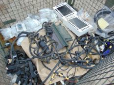 1 x Stillage Screens, Plugs / Sockets, Periscope Cable etc