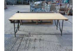 2 x Standard 6ft British Army Service Tables as shown