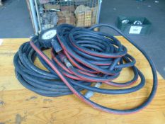 2x Vehicle Air Lines / Tyre Inflators