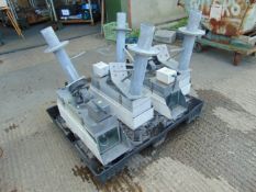 4 x Security Cameras c/w Mounting Brackets etc