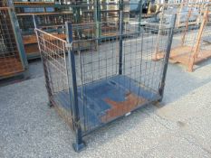 Steel Stacking Stillage with removeable sides and corner posts