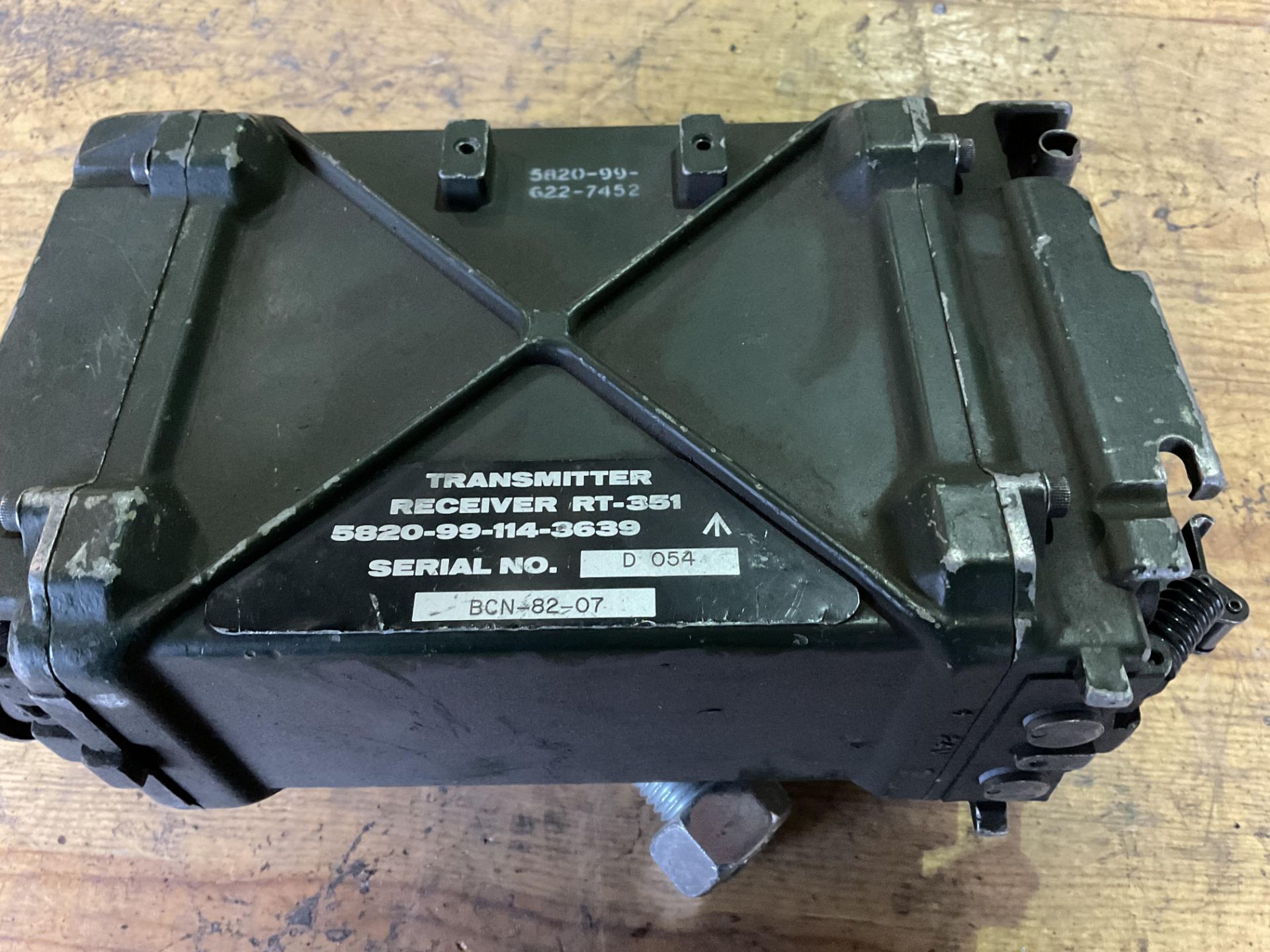 CLANSMAN UK/RT 351 TRANSMITTER RECEIVER AS SHOWN - Image 2 of 5