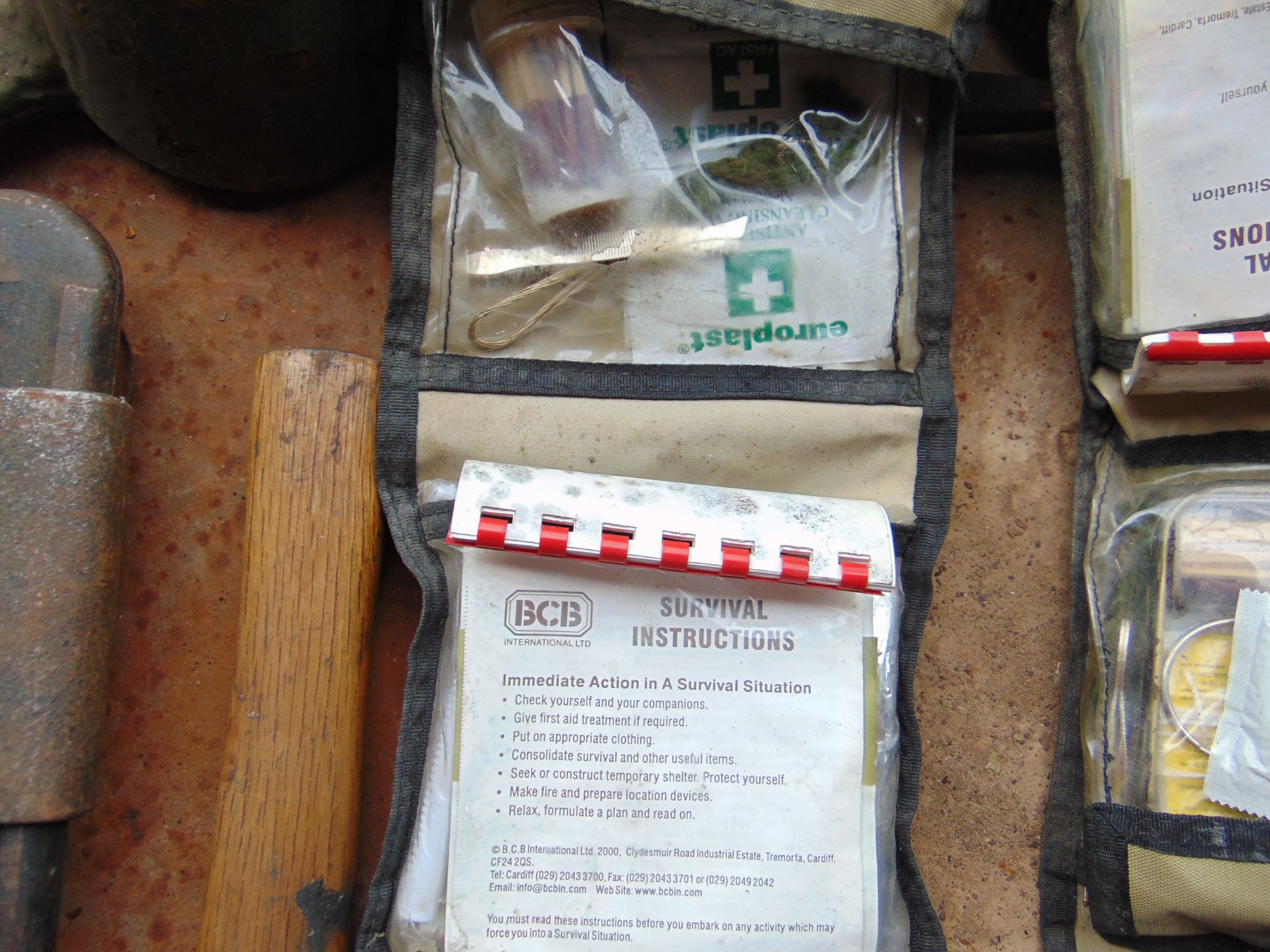 1x Stillage of Tools, Jacks Survival Kits, Axes, Rivets, etc - Image 7 of 9