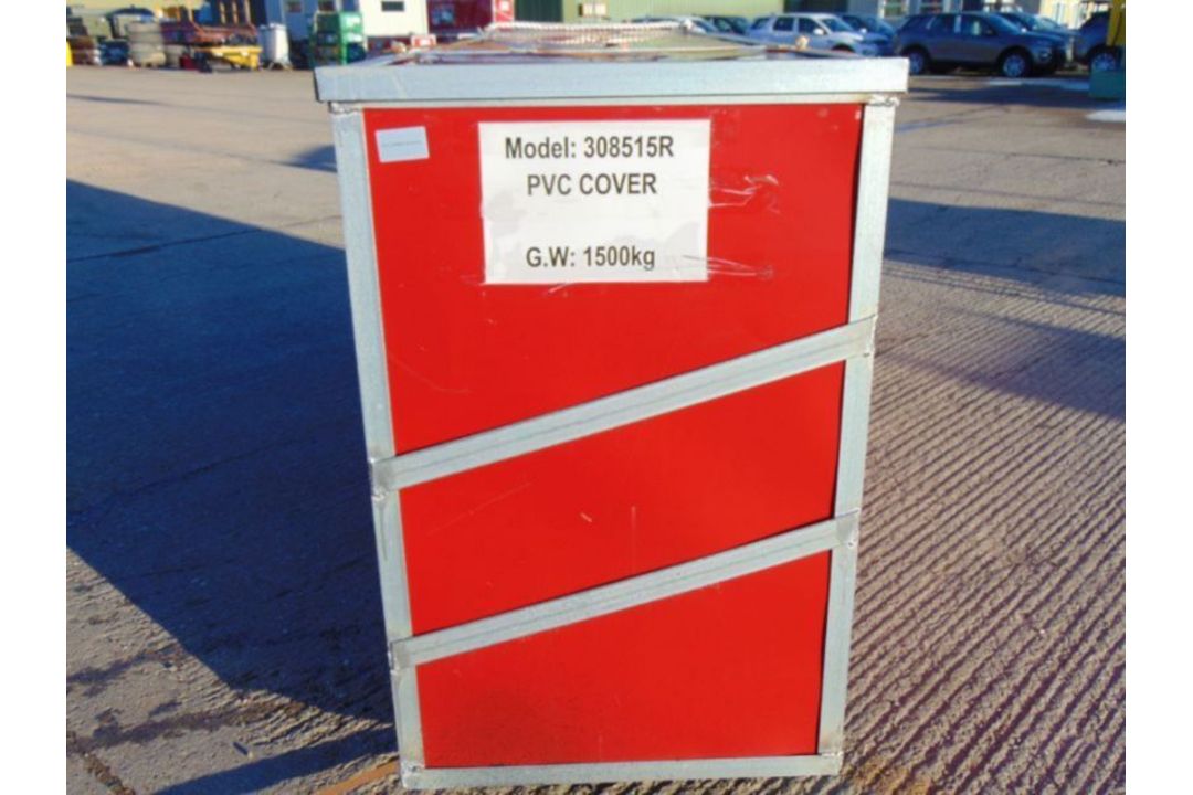 Heavy Duty Storage Shelter 30'W x 85'L x 15' H P/No 308515R - Image 5 of 6