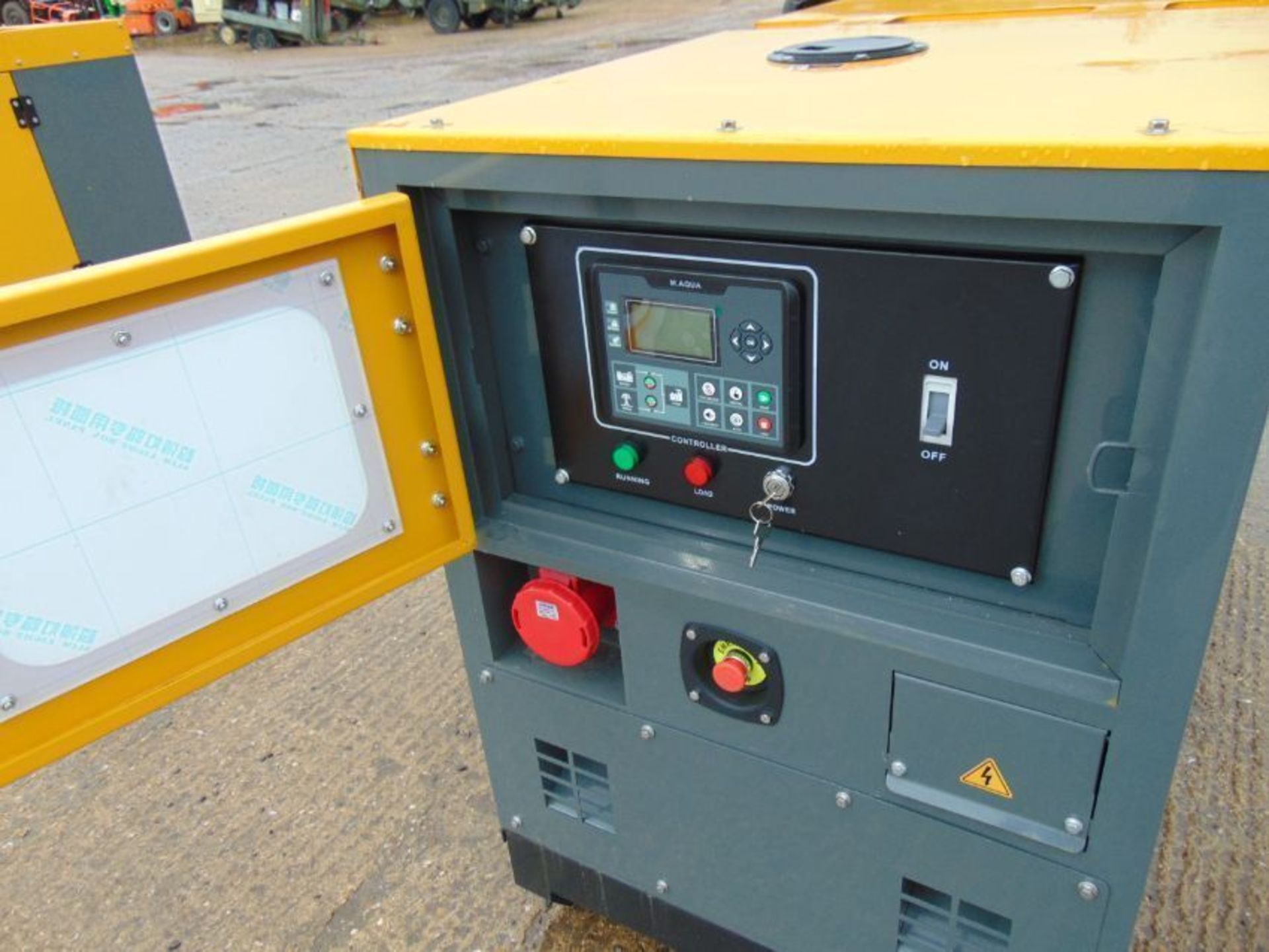 2022 UNISSUED 60 KVA 3 Phase Silent Diesel Generator Set - Image 7 of 16