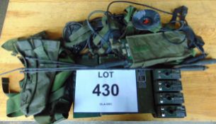4 x UK / RT 349 Transmitter Receiver Complete as shown.