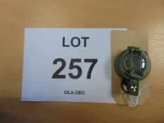 Stanley London Brass British Army Prismatic Compass