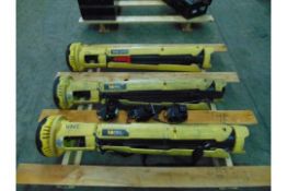 3 x Peli 9440 RALS LED Area Work Lights C/W Battery Chargers