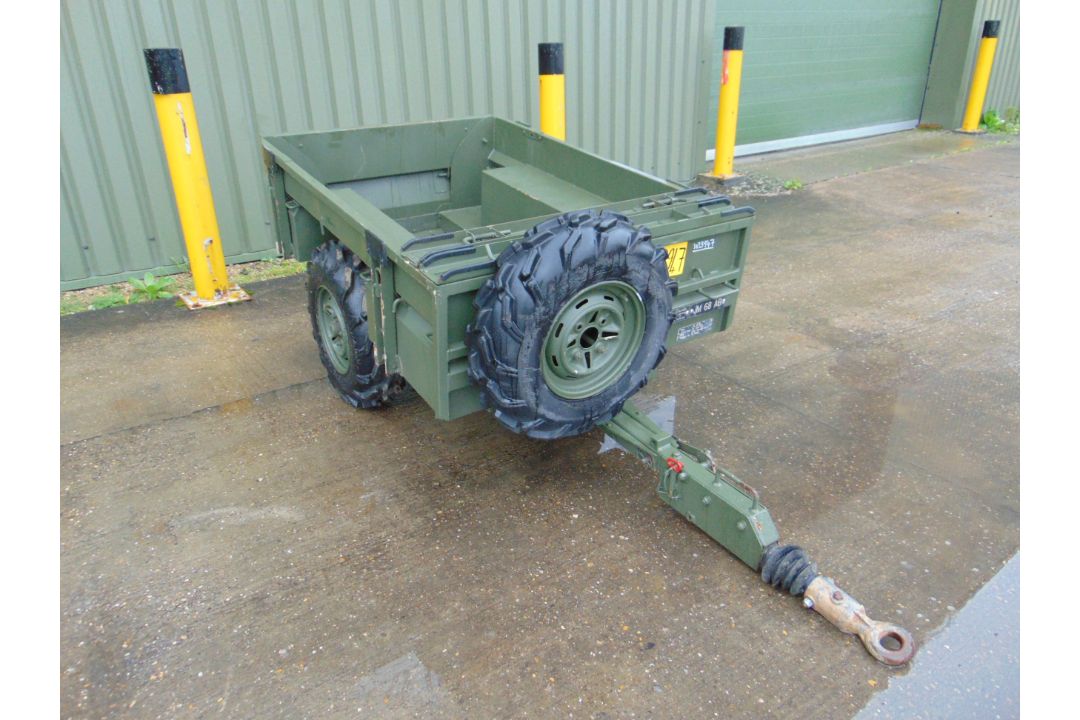 Logic SMT172B 2 wheel ATV Quad Bike Trailer with Drop Tailgate - Image 6 of 18