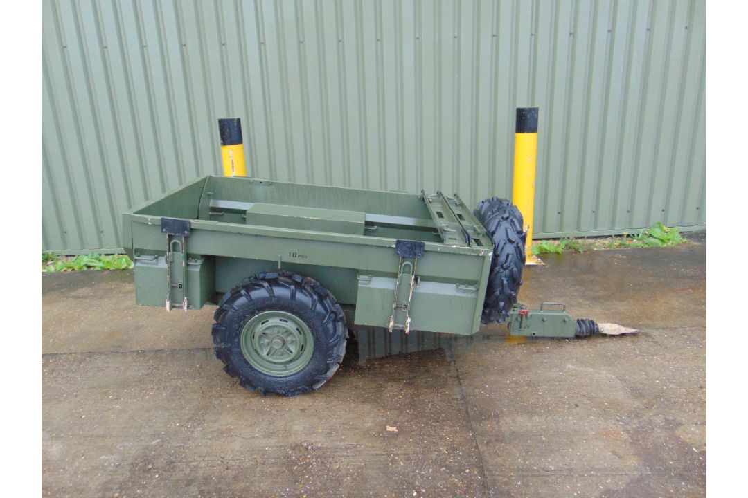 Logic SMT172B 2 wheel ATV Quad Bike Trailer with Drop Tailgate - Image 5 of 18