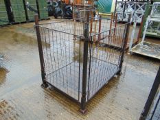 Steel Stacking Stillage with removeable sides and corner posts