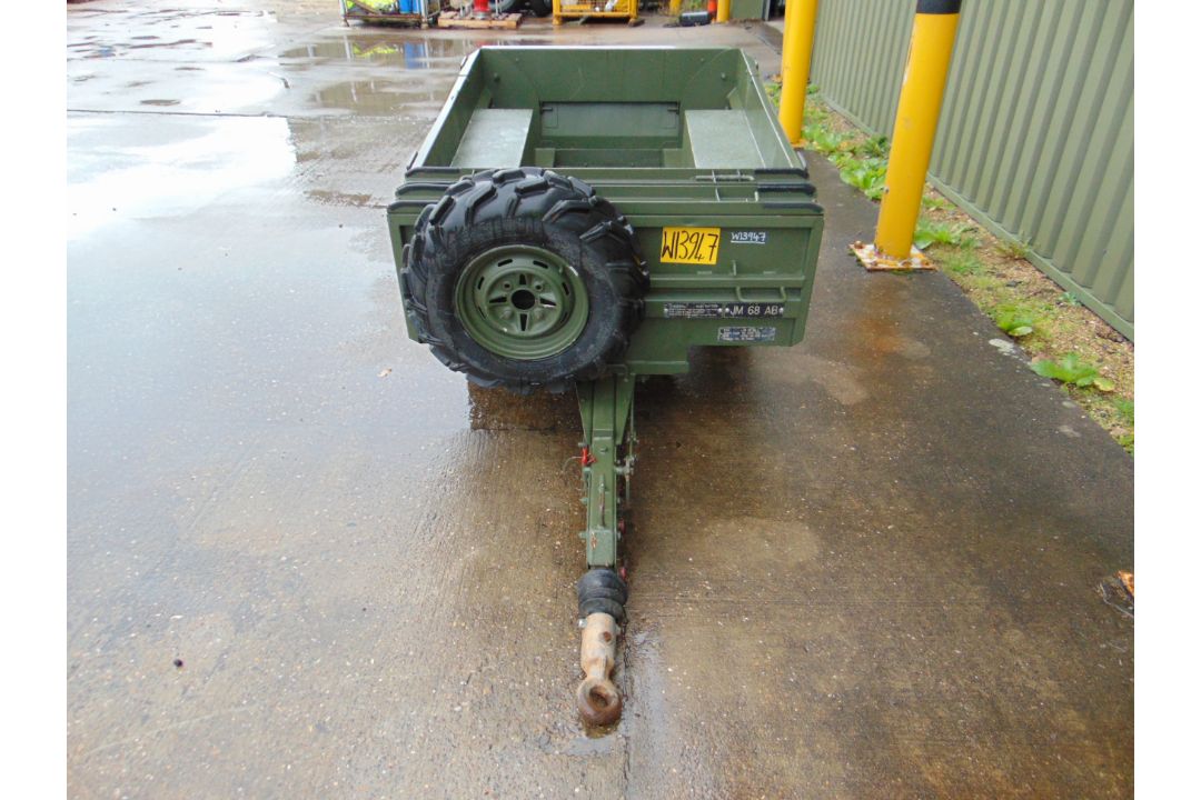 Logic SMT172B 2 wheel ATV Quad Bike Trailer with Drop Tailgate - Image 3 of 18