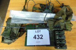 4 x UK / RT 349 Transmitter Receiver Complete as shown.